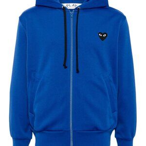 Comme des Garçons PLAY  Big Heart zip-up hoodie